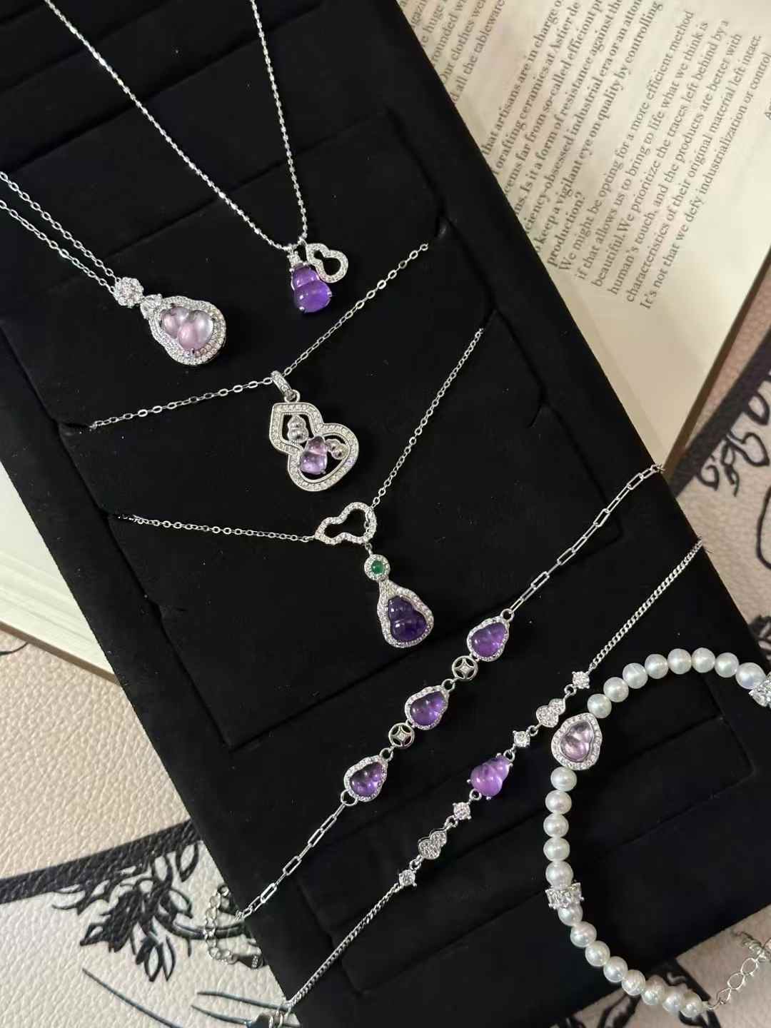 Amethyst Pendant Collection