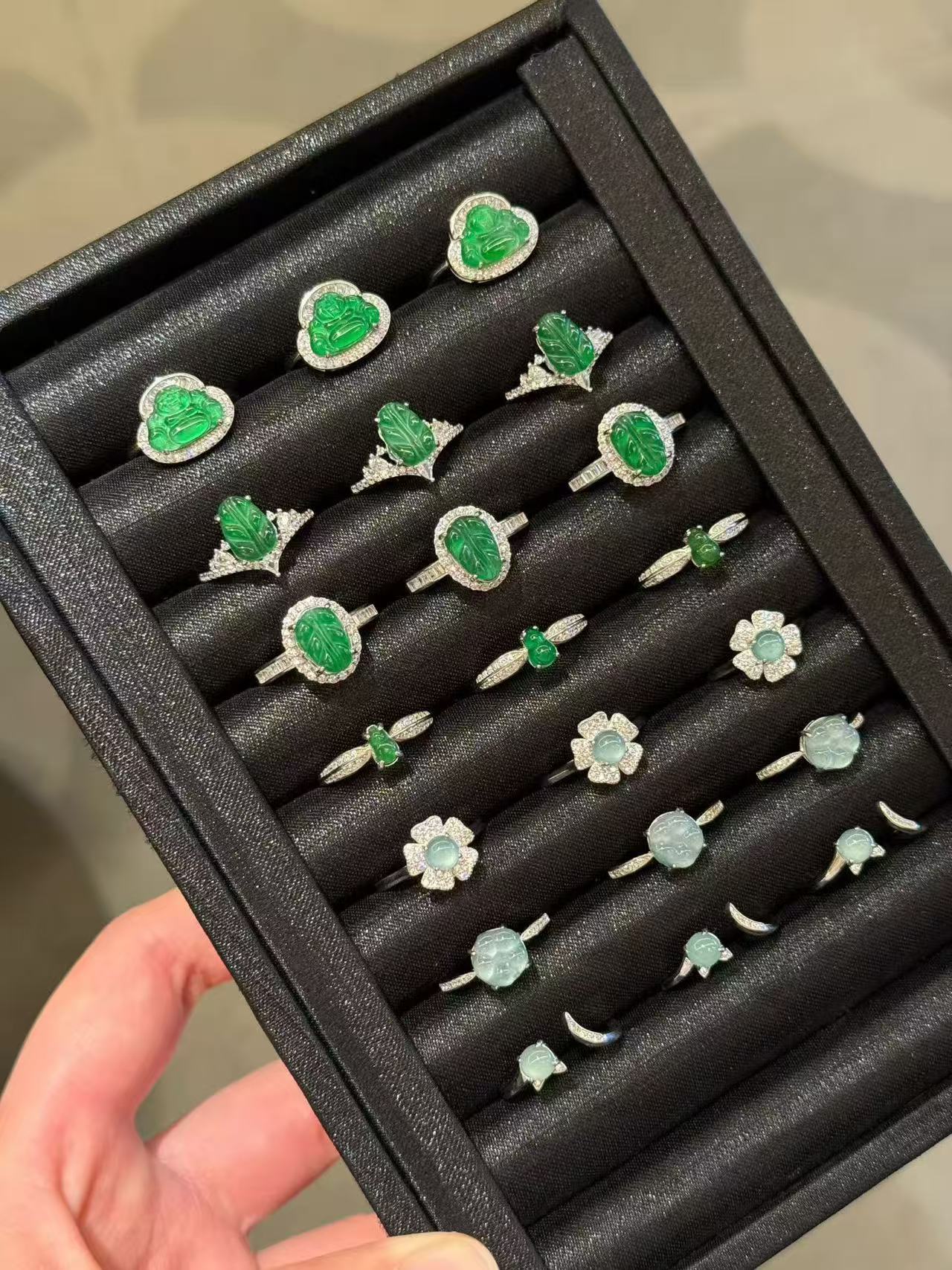 Jade Ring Collection